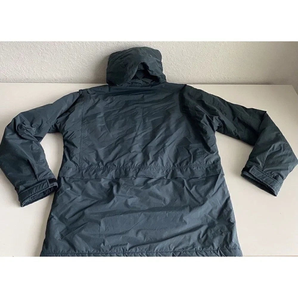 Armani Exchange Men’s Sz L Dark Forest Green 4 Pocket Utility Coat Fall 2014‎